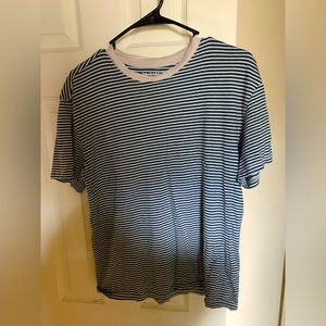 Blue stripped pacsun shirt